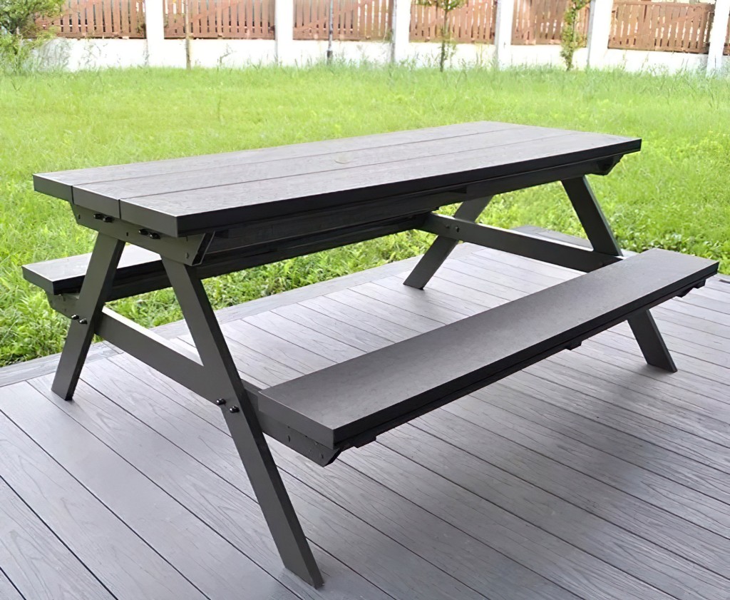 Bàn ghế gỗ nhựa